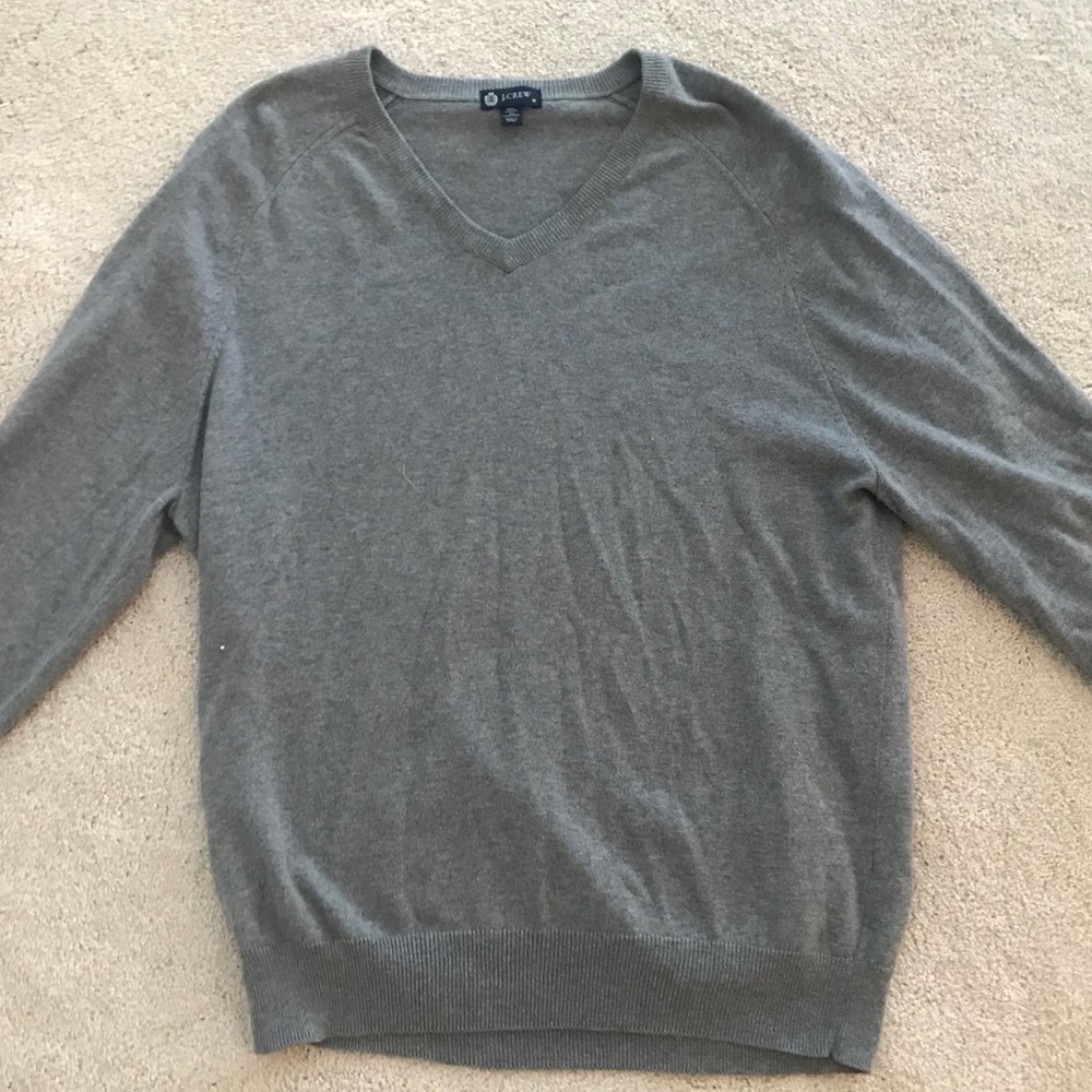 JCrew Men’s cashmere blend sweater - M